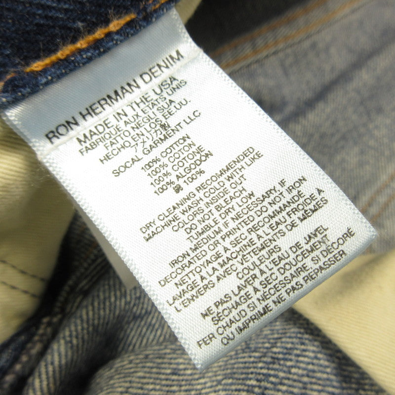 [Used] Ron Herman | Ron Herman Cactus Repair Denim Pants 5120601671836 Light Blue Size: 34