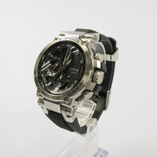 G-SHOCK | ジーショック MT-G 腕時計 MTG-B1000-1AJF アナログ電波ソーラー ブラック