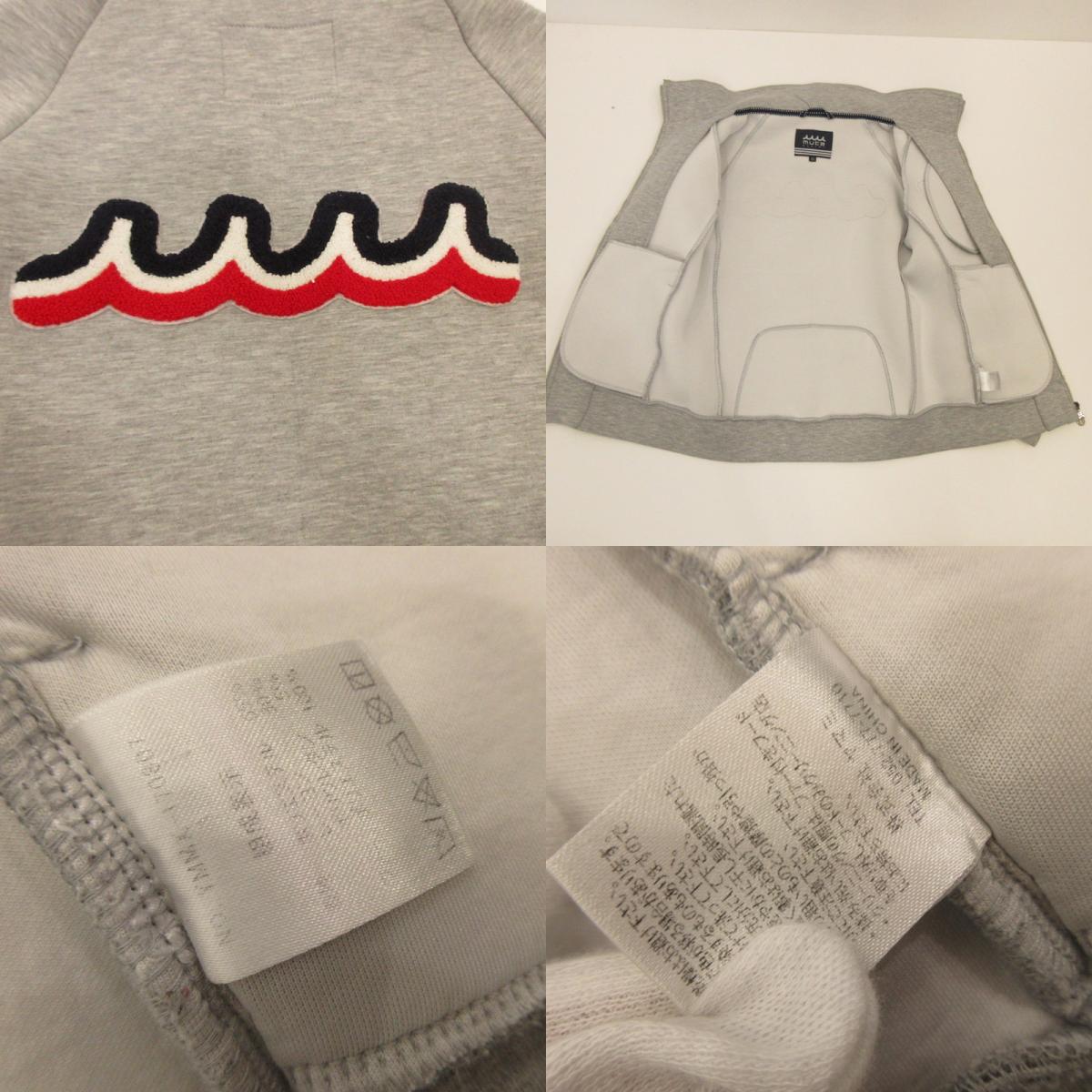 Used] MUTA MARINE | Muta Marine Bonding Hoodie Blouson YMMX-170807 Gray Size: XS