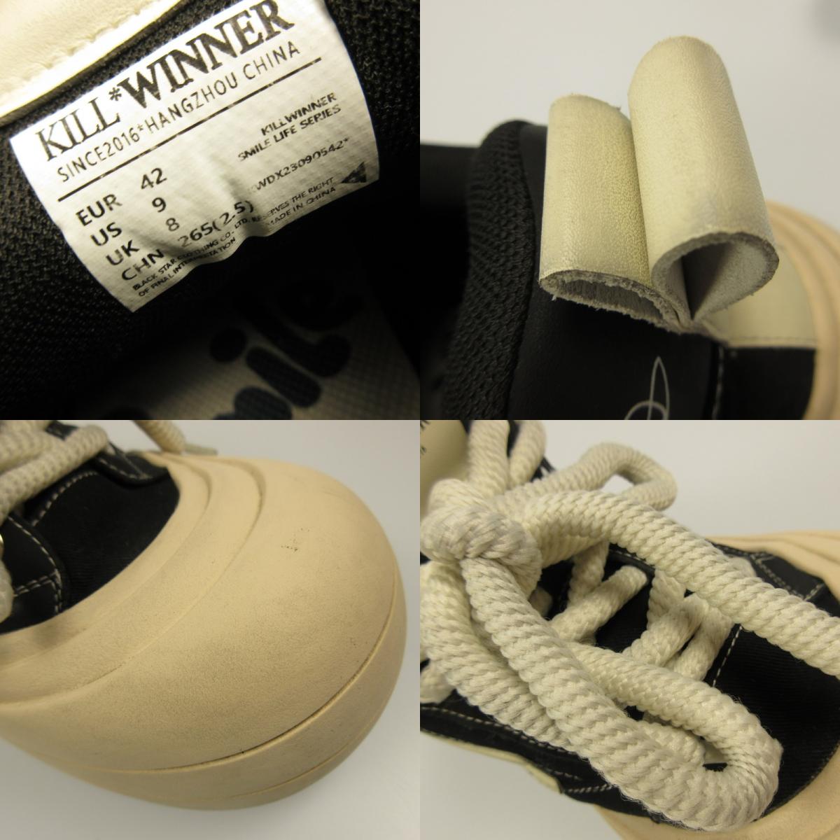 【Used】 Smile Life Sneakers KWDX23090542 Black 26.5cm