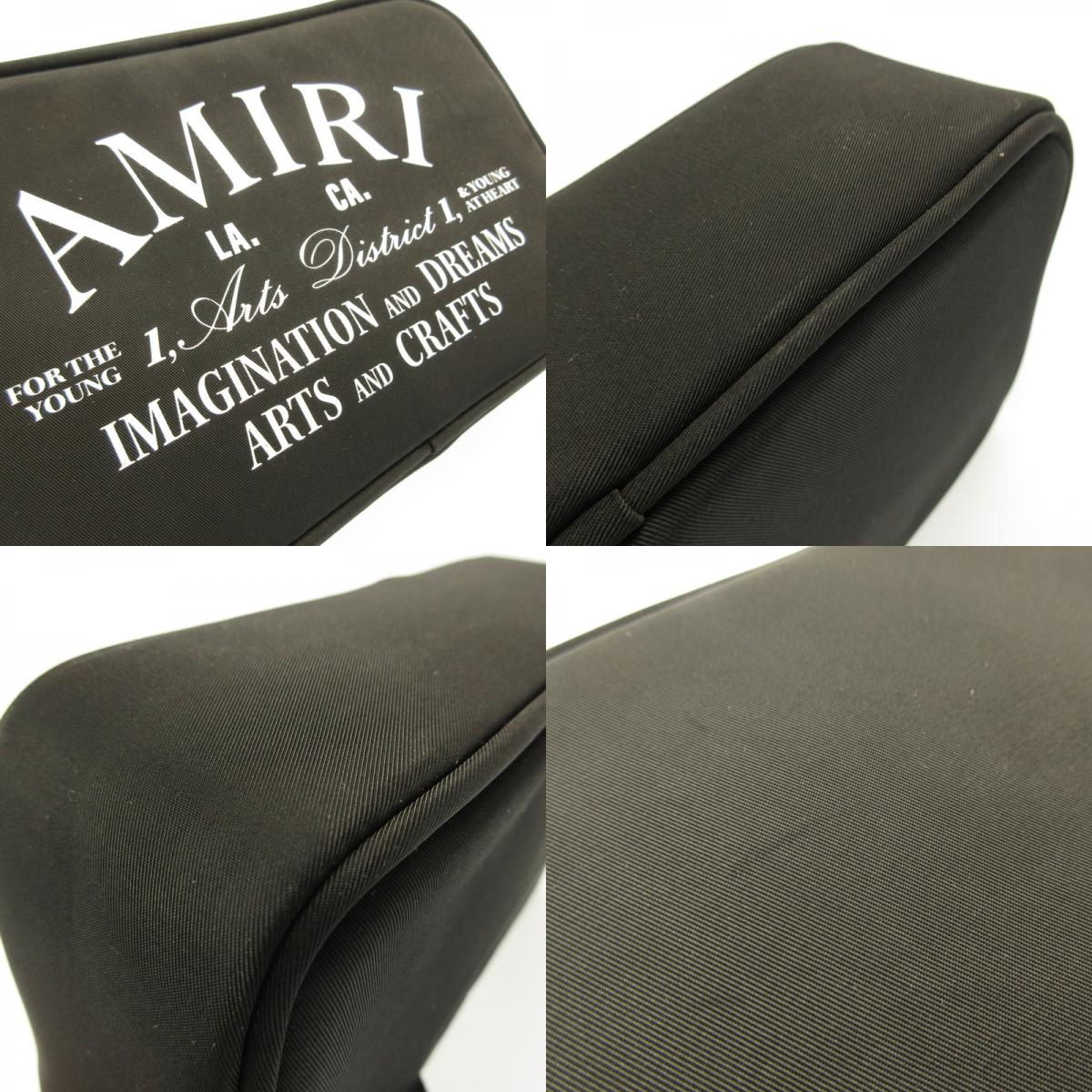 AMIRI | AMIRI ARTS DISTRICT CAMERA CASE Shoulder Bag AMBGCM1017 Black