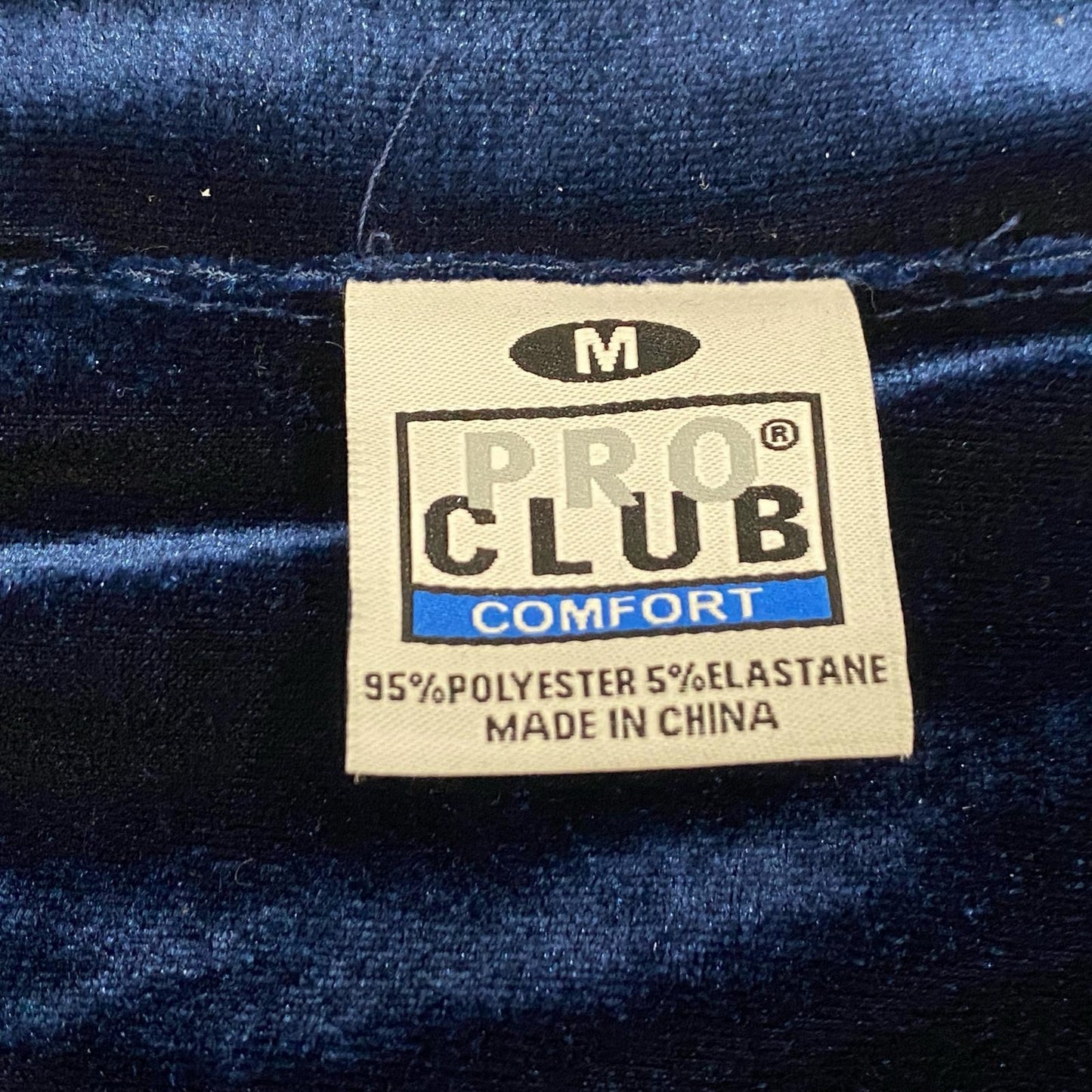 PRO CLUB | プロクラブ VELOUR SET UP セットアップ ネイビー サイズ：M【姫路東店】