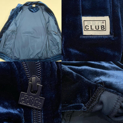 PRO CLUB | プロクラブ VELOUR SET UP セットアップ ネイビー サイズ：M【姫路東店】