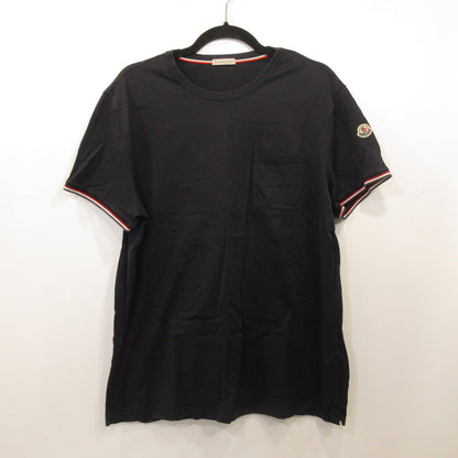 [Used] MONCLER | モンクレール MAGLIA T-SHIRT Short-sleeved T-shirt D1091800 8019800 Genuine Domestic Product Navy Size: XL