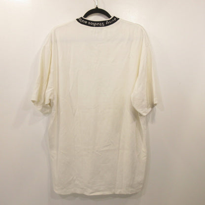 ACNE STUDIOS | ACNE STUDIOS EXTORR LOGO RIB T-SHIRTS Short Sleeve T-Shirt FN-MN-TSHI000243 Authentic White Size: M
