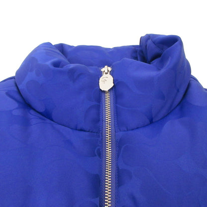 A BATHING APE | A BATHING APE TONAL SOLID CAMO PUFFER DOWN JACKET Down Jacket 001DNJ801057I Blue Size: XL