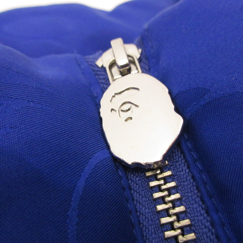 A BATHING APE | A BATHING APE TONAL SOLID CAMO PUFFER DOWN JACKET Down Jacket 001DNJ801057I Blue Size: XL