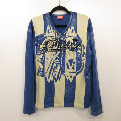 DIESEL | DIESEL K-OLIBA-V Sweater A19471 0NKCJ Blue Size: M