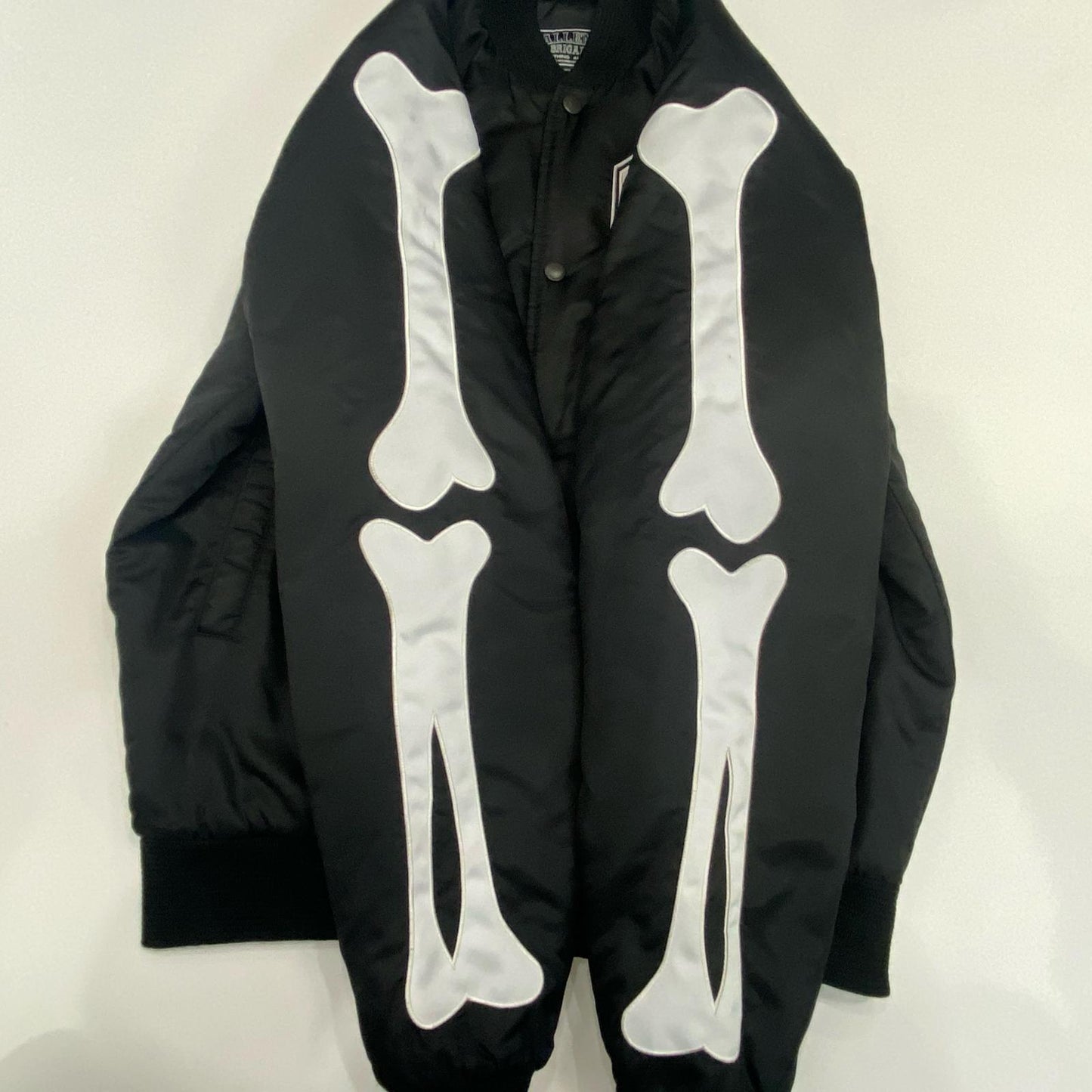 CHALLENGER | チャレンジャー NYLON BONE JACKET スタジャン ブラック サイズ：M【姫路東店】