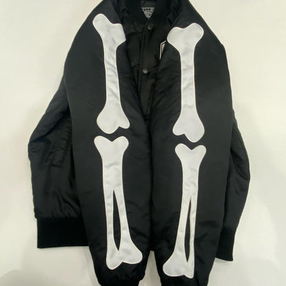 CHALLENGER | チャレンジャー NYLON BONE JACKET スタジャン ブラック サイズ：M【姫路東店】