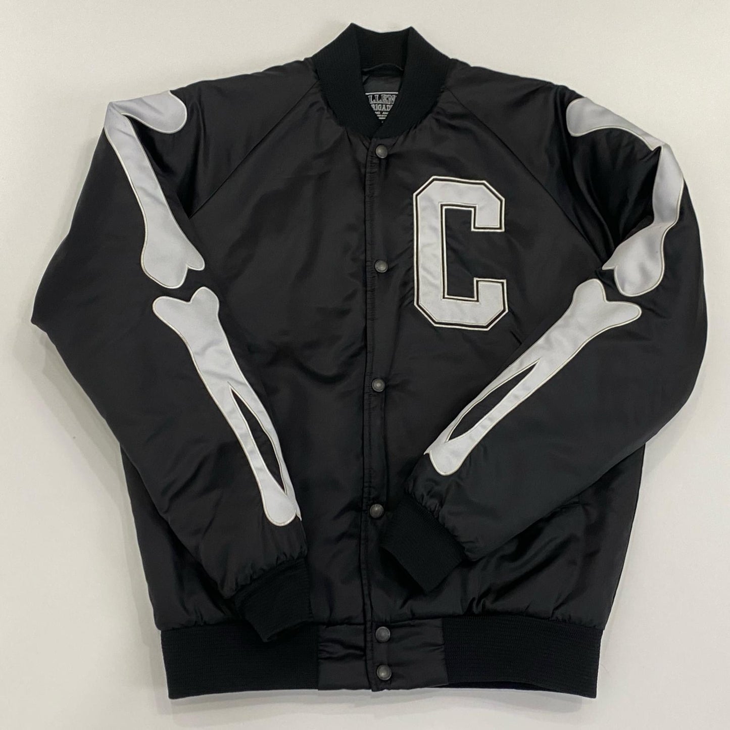 CHALLENGER | チャレンジャー NYLON BONE JACKET スタジャン ブラック サイズ：M【姫路東店】