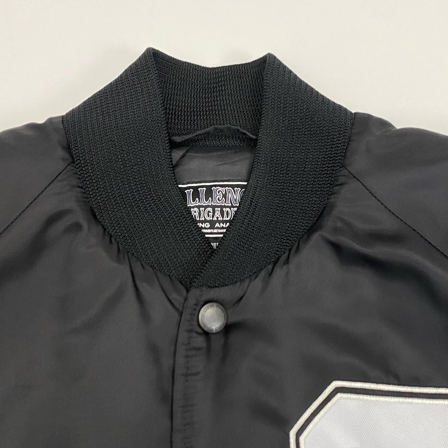 CHALLENGER | チャレンジャー NYLON BONE JACKET スタジャン ブラック サイズ：M【姫路東店】