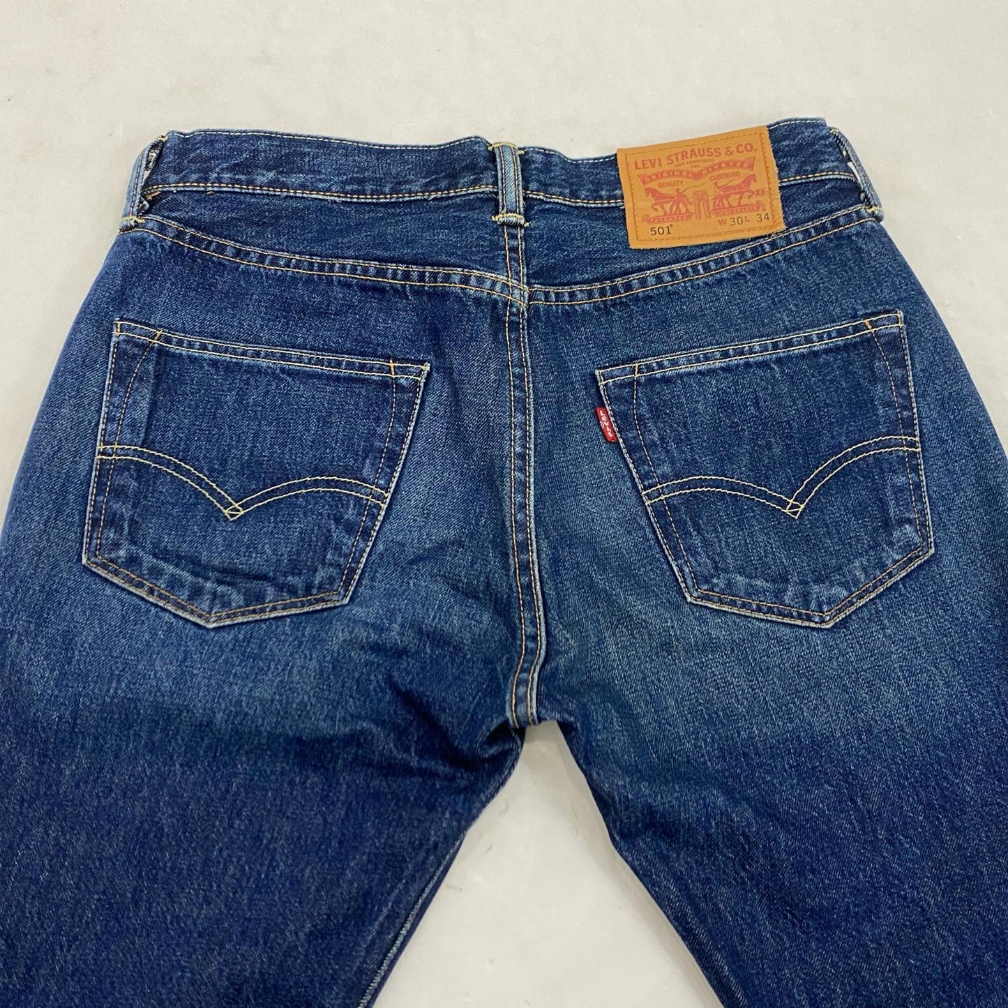 Levi's | リーバイス 501 デニムパンツ 00501-2455 WHITE OAK W:30 ネイビー【姫路東店】