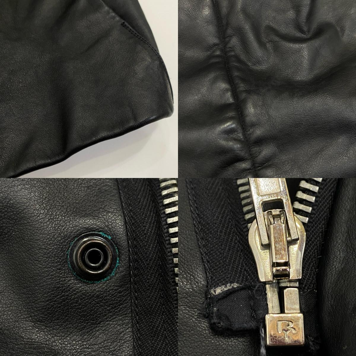 Rick Owens | リックオウエンス レザー レザージャケット ブラック サイズ：40【姫路東店】