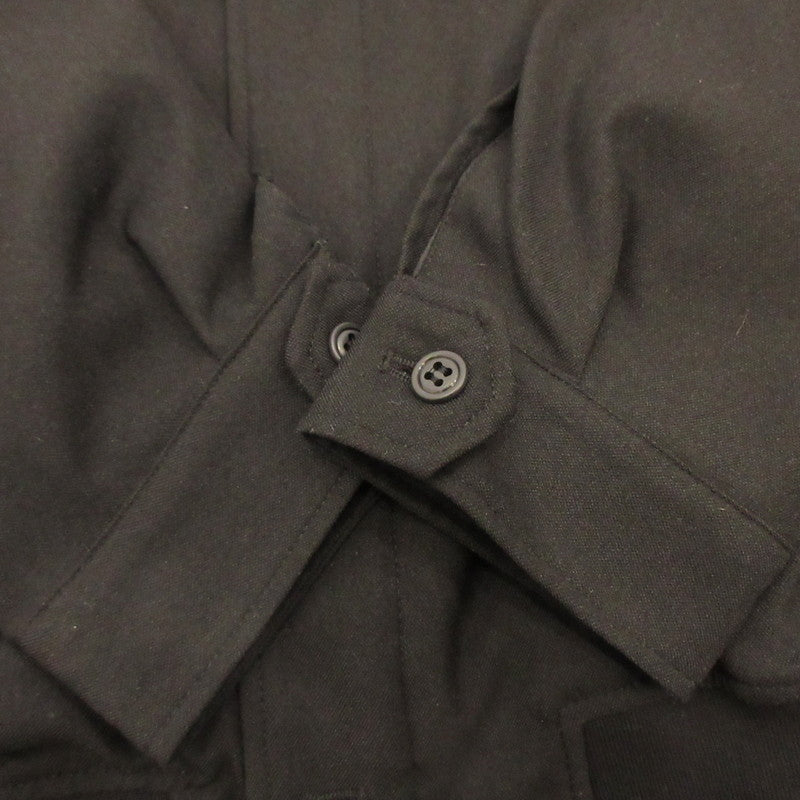 NUMBER(N)INE | Number Nine Wool-like Twill Short Blouson Blouson 810550002 TOKYO BASE Black Size: 2
