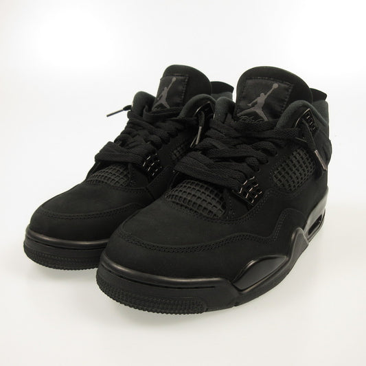 【中古】NIKE | ナイキ AIR JORDAN 4 BLACK CAT スニーカー FV5029-010 ブラック 27.5cm