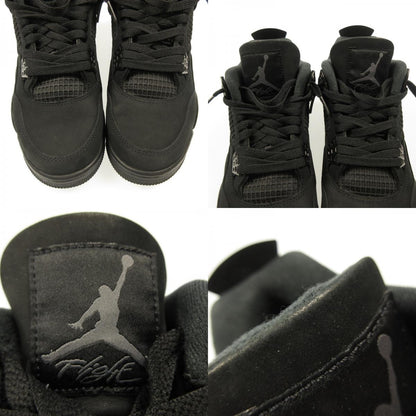 [Used] NIKE | Nike AIR JORDAN 4 BLACK CAT Sneakers FV5029-010 Black 27.5cm