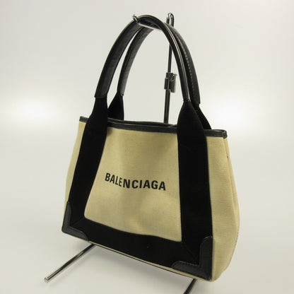 BALENCIAGA | Balenciaga Navy Cabas XS Tote Bag 390346