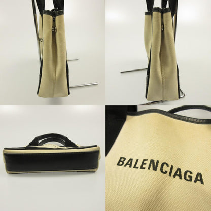 BALENCIAGA | Balenciaga Navy Cabas XS Tote Bag 390346