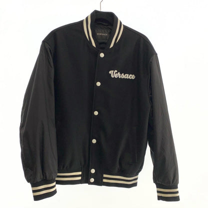 VERSACE | Versace varsity jacket 1012284 1A0864 Black Size: 48