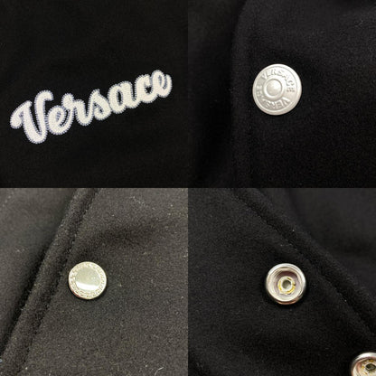 VERSACE | Versace varsity jacket 1012284 1A0864 Black Size: 48