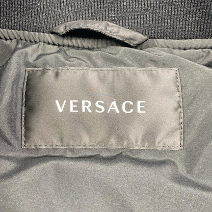 VERSACE | Versace varsity jacket 1012284 1A0864 Black Size: 48