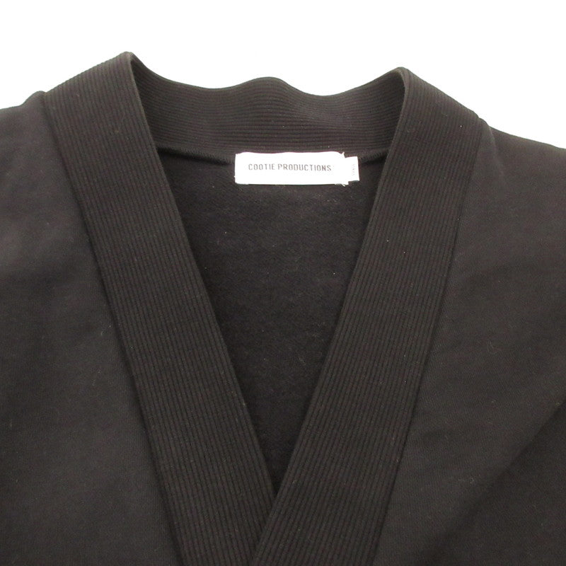 COOTIE | Cootie Chubby Sweat Cardigan CTE-25A322 Black Size: S