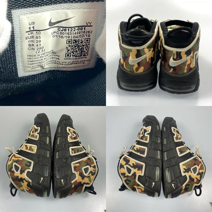 NIKE | ナイキ AIR MORE UPTEMPO 'BLACK CAMO' スニーカー CJ6122-001 29.0cm ブラック 29cm【姫路東店】