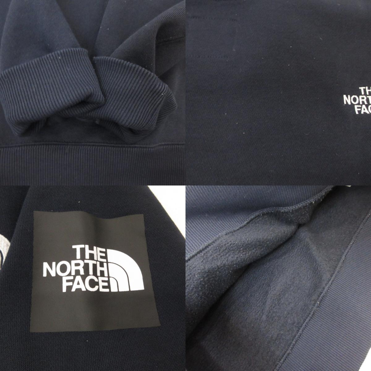 THE NORTH FACE | ザ・ノースフェイス SQUARE LOGO CREW スウェット NT61931 ネイビー サイズ：S