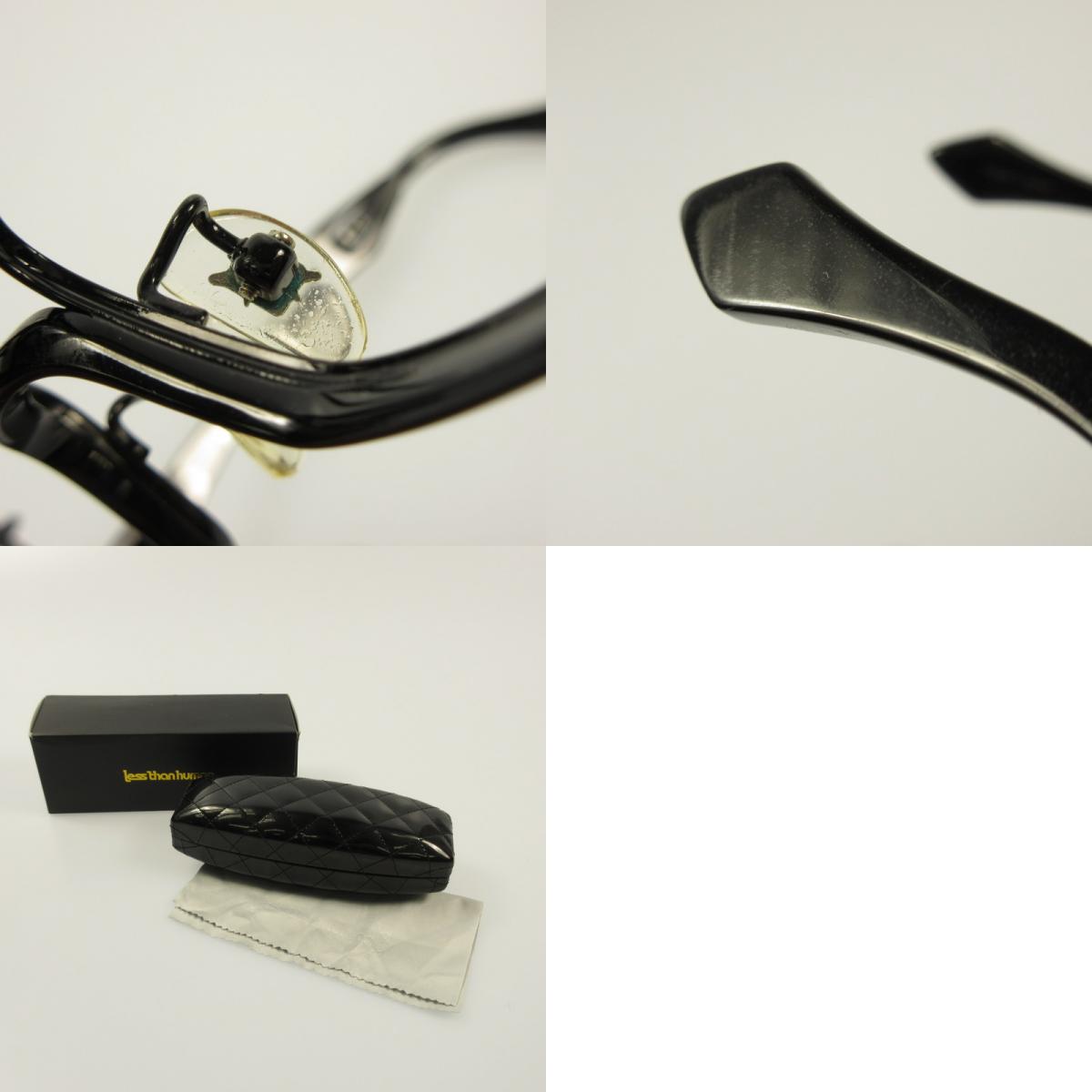[Used] Less than human | Less Than Human FANDANGO Glasses Size: 55□16 Black