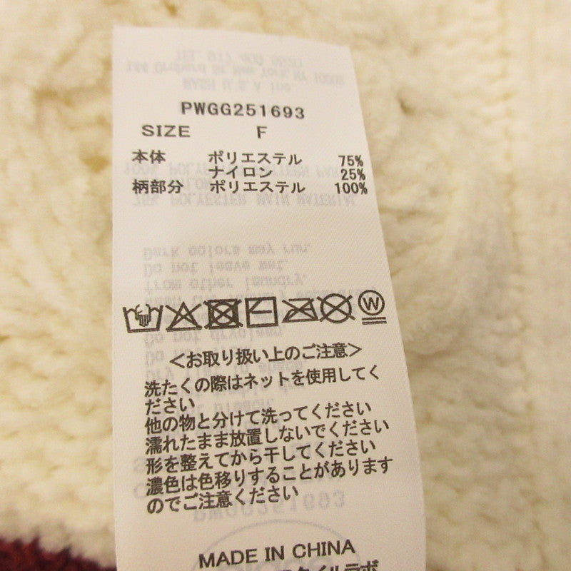 gelato pique | Gelato Pique Heart Aran Blanket Other Accessories PWGG251693 Cream