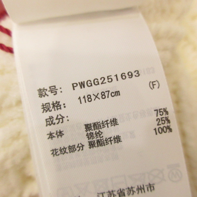 gelato pique | Gelato Pique Heart Aran Blanket Other Accessories PWGG251693 Cream