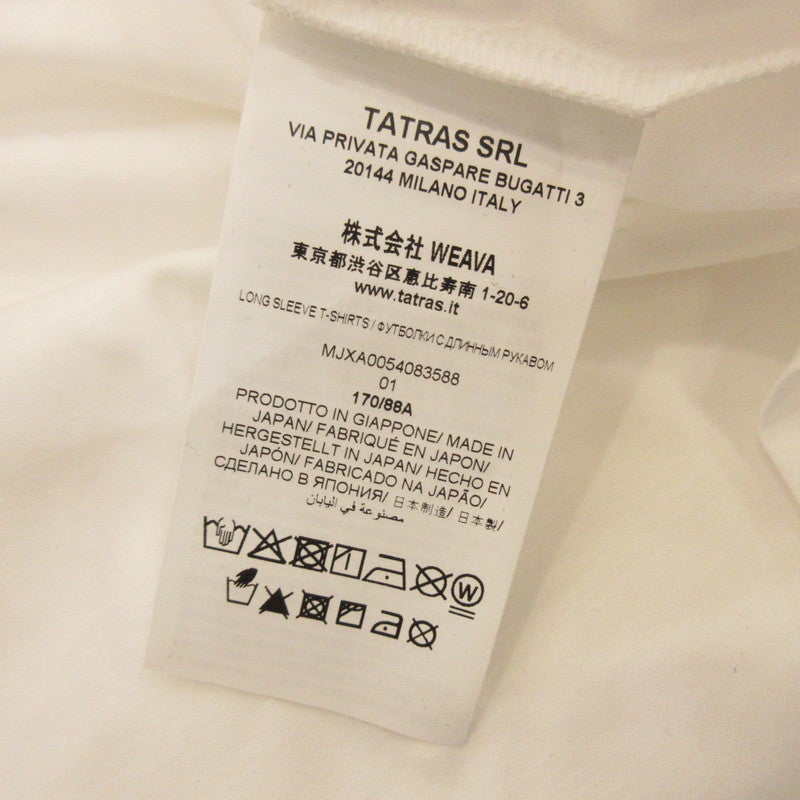 TATRAS | TATRAS SICADO Long Sleeve T-Shirt MJXA0054083588 Genuine Product White Size: 1