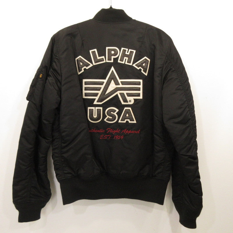 ALPHA | ALPHA Military Jacket TA0199-001 Black Size: L