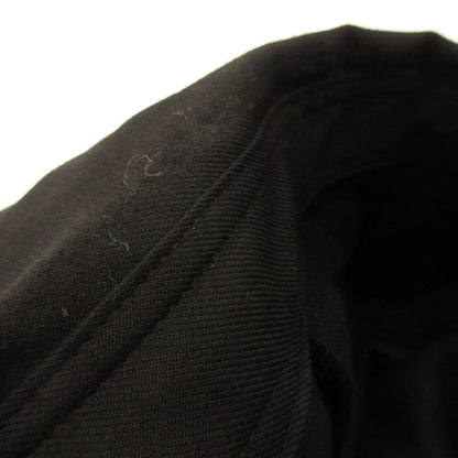 Ground Y | Ground Y Double Collar Back Long Shirt Long Sleeve Shirt GV-B05-100 Black Size: 3