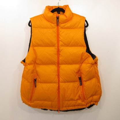 NAUTICA | Nautica 700FP Vintage-like Nylon Down Vest Down Vest 253-15103 Orange Size: XL