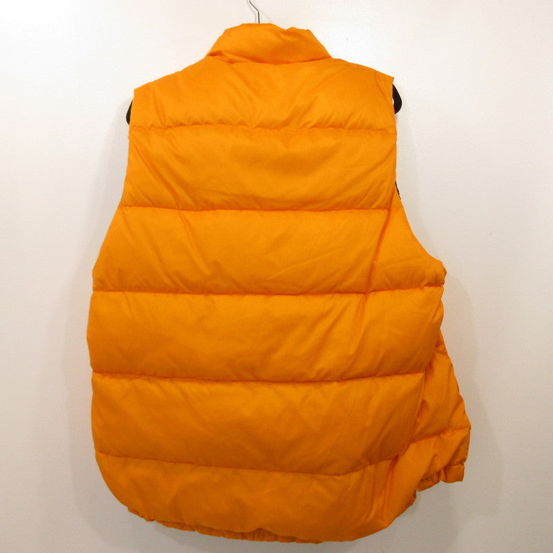 NAUTICA | Nautica 700FP Vintage-like Nylon Down Vest Down Vest 253-15103 Orange Size: XL