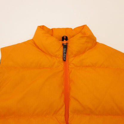 NAUTICA | Nautica 700FP Vintage-like Nylon Down Vest Down Vest 253-15103 Orange Size: XL