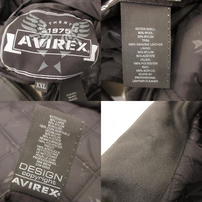 AVIREX | Aviator Jacket Black Size: XXL