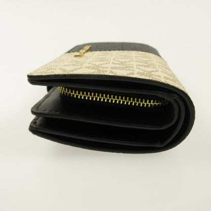 Michael Kors | Michael Kors Jet Set Medium Two-Tone Logo Wallet Bi-fold Wallet 35F4GTVF6B