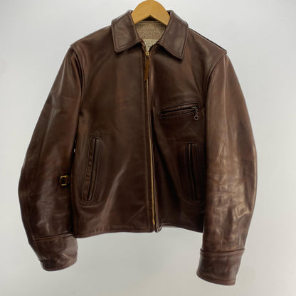 AERO LEATHER | エアロレザー ハイウェイマン レザー ブラウン サイズ：34【姫路東店】