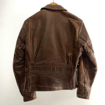AERO LEATHER | エアロレザー ハイウェイマン レザー ブラウン サイズ：34【姫路東店】