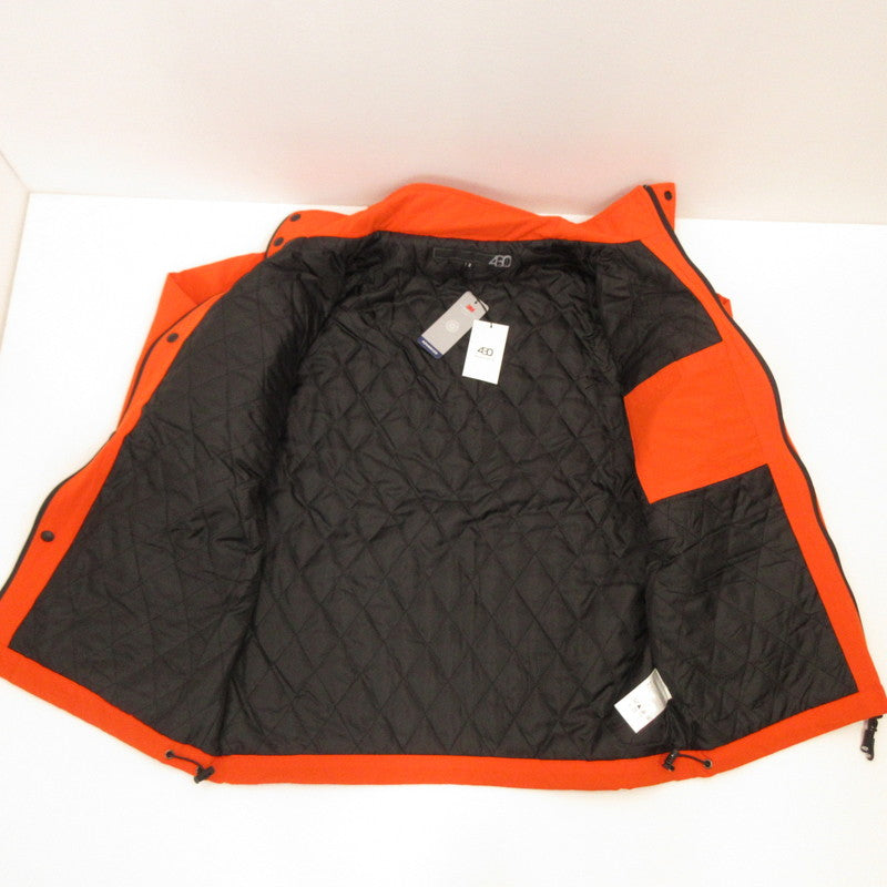 430 - FOURTHIRTY - | FOURTHIRTY PAD FISH CONVERTIBLE JACKET Padded Jacket 23-156 Orange Size: 2