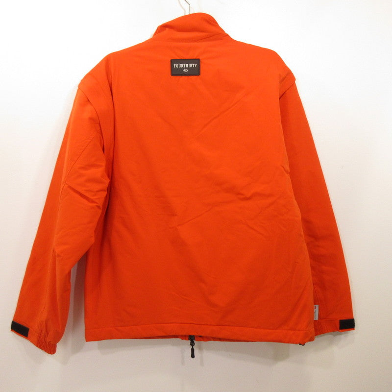 430 - FOURTHIRTY - | FOURTHIRTY PAD FISH CONVERTIBLE JACKET Padded Jacket 23-156 Orange Size: 2