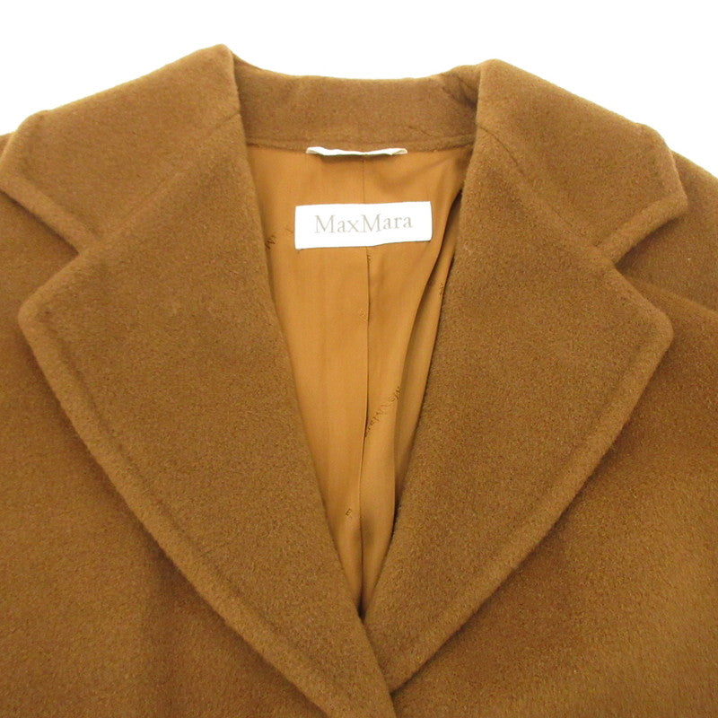 MAX MARA | Max Mara Cashmere Blend Coat Other Outerwear 32/82/223 Brown Size: 42