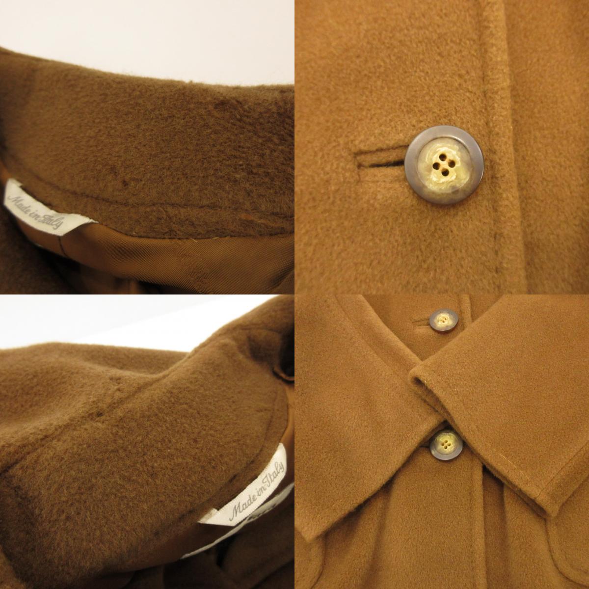 MAX MARA | Max Mara Cashmere Blend Coat Other Outerwear 32/82/223 Brown Size: 42