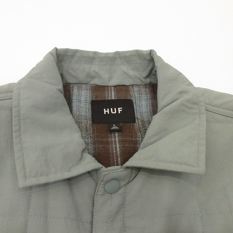 【中古】HUF | ハフ VILLARD SHACKET その他アウター ライトブルー サイズ：L