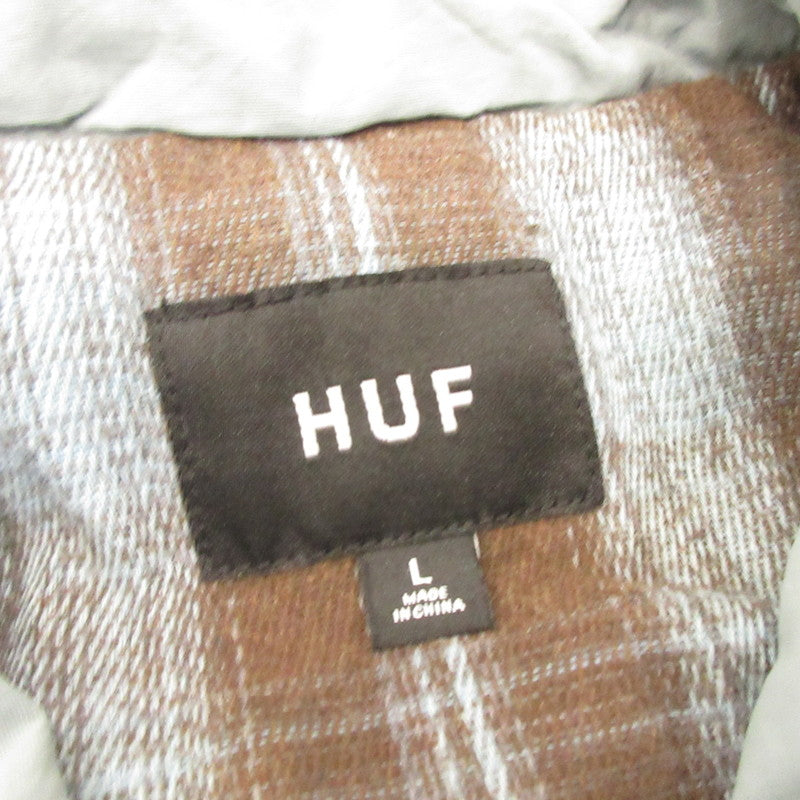 【中古】HUF | ハフ VILLARD SHACKET その他アウター ライトブルー サイズ：L