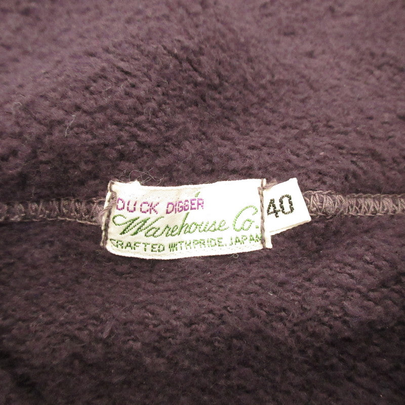 WARE HOUSE | WAREHOUSE Separate Pocket Set-in Hooded Parka Lot.453 Purple Size: 40