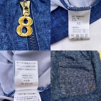 MUTA MARINE | ムータマリン パンツ 153387314 ブルー サイズ：XS【姫路東店】